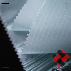 Siêu nhẹ trọng lượng 15D silpoly Ripstop vải cả hai bên Silicone tráng rách kháng Polyester Vải - Product Image 2