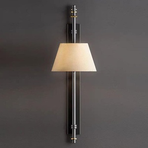 American Home Decor Indoor <b>Light</b> Fixture Sconce Fabric Wall for <b>Dining</b> Bedroom Hotel Livingroom Middle for Easy Installation - Product Image 1