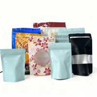 Pochette de sécurité en Mylar réutilisable de haute qualité, personnalisée, avec fermeture éclair, pour le stockage des aliments, du lait, des chewing-gums, impression personnalisée