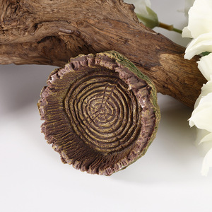 Bol à nourriture pour reptiles, nourriture quotidienne pour reptiles, en résine non toxique, design réaliste en forme de tronc, bol à eau pour reptiles en forme de roche - Product Image 2