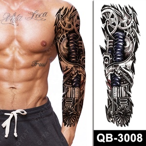 Tatuajes Temporales Adhesivos Impermeables con Diseños <span class=keywords><strong>Tribales</strong></span> para Hombres, para <span class=keywords><strong>el</strong></span> <span class=keywords><strong>Brazo</strong></span> - Product Image 2