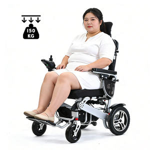 <span class=keywords><strong>Fauteuil</strong></span> roulant <span class=keywords><strong>électrique</strong></span> multicolores avec batterie au lithium 24V 12AH/20AH en alliage d'aluminium inclinable - Product Image 6