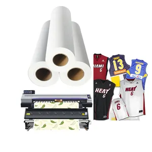 Quelle Hersteller hochwertige Sublimation Wärme übertragungs papier Sublimation rolle Sublimation g/m² Papier in Rolle