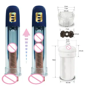 Rocket racoon – pompe électrique rechargeable automatique pour agrandissement du pénis, jouets sexuels pour hommes