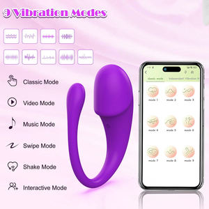 Fonte di fabbrica OEM 9 modelli di vibrazione vibratore clitoride App di controllo indossabile Panty vibratore per le femmine - Product Image 3
