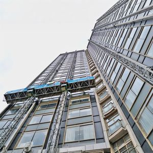 Plataforma de Trabajo Elevadora con Certificación CE, Diseño Industrial, Plataforma de Trabajo Suspendida para Exteriores, para una Subida Eficiente - Product Image 1