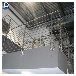 Optima Garde-corps rond pour balcon et escalier, galvanisé à chaud pour la prévention de la rouille, modèle de sécurité domestique - Product Image 2