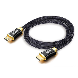 Câble <span class=keywords><strong>HDMI</strong></span> plaqué or OEM Cordon de câble <span class=keywords><strong>HDMI</strong></span> 8k en nylon tressé <span class=keywords><strong>4K</strong></span> pour les téléviseurs <span class=keywords><strong>Sony</strong></span> Câble audio pour moniteur de jeu PS5 - Product Image 5