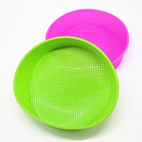 Moule en silicone rond, résistant à la chaleur, forme ronde, pour pâtisserie