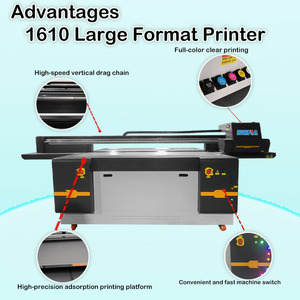 Large Format UV Flatbed Inkjet <strong>Printer</strong> for Colorful Carpet Badge Metal Glass Sticker PVC Board <strong>Printer</strong> Machine <strong>with</strong> CCD <strong>Camera</strong> - Product Image 2