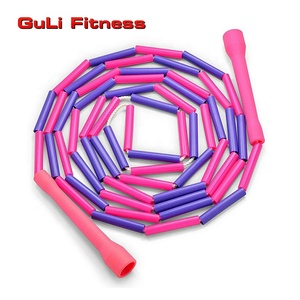 Guli Fitness – <span class=keywords><strong>corde</strong></span> à <span class=keywords><strong>sauter</strong></span> perlée segmentée colorée, <span class=keywords><strong>Double</strong></span> <span class=keywords><strong>corde</strong></span> à <span class=keywords><strong>sauter</strong></span> hollandaise, <span class=keywords><strong>corde</strong></span> à <span class=keywords><strong>sauter</strong></span> en bambou pour enfants - Product Image 1