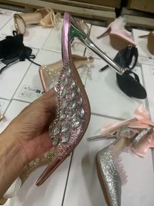 Vente en Gros Usine de Chaussures à Talons Hauts pour Femmes, Sandales Mode <span class=keywords><strong>Stiletto</strong></span> Élegantes, Modèles Assortis à Prix Grossiste - Product Image 2