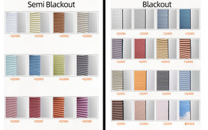 مصنعي المصنع بيع بالجملة الستائر الخلوية ظلال شفافة بطارية التعتيم الآلية ليلا ونهارا - Product Image 6