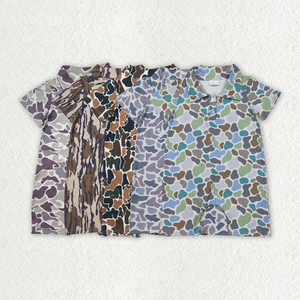 Nuevo Mono de Camuflaje para Bebé Niño, Estilo Polo, Boutique Infantil, Mono de Caza Occidental de Una Pieza - Product Image 1