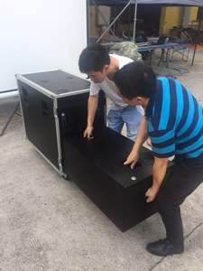 Boutum 12 pouces double système de sonorisation de scène extérieure complet avec caisson de basses et grand son pour <span class=keywords><strong>DJ</strong></span> - Product Image 3