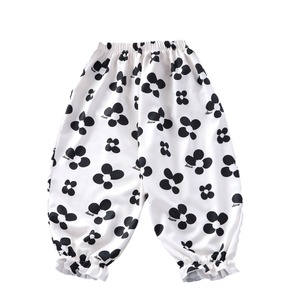 Pantalones de verano para niñas, con cordón de encaje, holgados, versátiles, acampanados, finos, para uso exterior, <span class=keywords><strong>antimosquitos</strong></span>, tipo linterna - Product Image 5