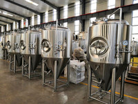 Fermenteur à bière 5HL 500L, cuve de fermentation pour la fabrication de lager et d'ale