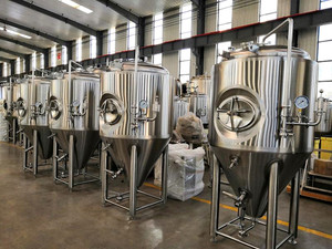 Tanque de Fermentación de Cerveza de 5HL 500L para Fermentar <span class=keywords><strong>Lager</strong></span> <span class=keywords><strong>y</strong></span> <span class=keywords><strong>Ale</strong></span> - Product Image 5