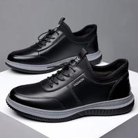 Chaussures décontractées de grande taille et de haute qualité pour hommes, chaussures de luxe à lacets respirantes et antidérapantes pour hommes, baskets décontractées