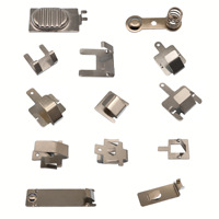 Fabrication sur mesure de pièces en tôle d'acier, laiton, cuivre, pièces estampées, ressort de précision pour batterie 18650, ressort pour pile AAA