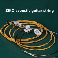 kabat ZIKO Guitar String DP-010/011/012 Acoustic Guitar Brass Phosphor Bronze Strings Ziko Guitar Strings