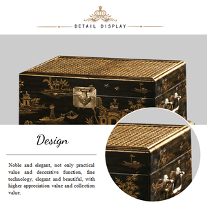 Yips serie Chinoiserie pintada a mano patrón Chinoiseries sala <span class=keywords><strong>de</strong></span> estar decoración del hogar <span class=keywords><strong>caja</strong></span> clásica en soporte - Product Image 4