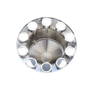 Nuevo Kit Completo Ninetin Truxpro de 60 Piezas de Cubiertas <span class=keywords><strong>para</strong></span> Eje con <span class=keywords><strong>Tapacubos</strong></span> de ABS Cromado en Punta y Cubiertas <span class=keywords><strong>para</strong></span> Tuercas de 33 mm <span class=keywords><strong>para</strong></span> Semirremolques - Product Image 5