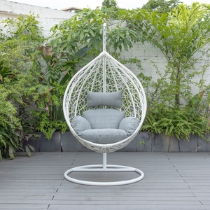 Sedia a dondolo a uovo <span class=keywords><strong>da</strong></span> giardino per esterni, in rattan, <span class=keywords><strong>sospesa</strong></span>, a forma di <span class=keywords><strong>amaca</strong></span> - Product Image 2
