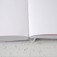 Logo personnalisé imprimé couverture souple papier écologique A5 A6 mignon Journal cahier pour écrire guérison âme Moment