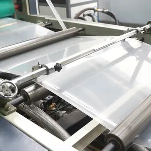 Extrusora y máquina formadora de hojas de fiambrera de plástico Pp de accionamiento hidráulico completamente automático