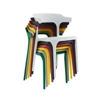 Meubles de maison de haute qualité au design moderne Usine chinoise Salle à manger Siège en PP Chaises de salle à manger en plastique empilables