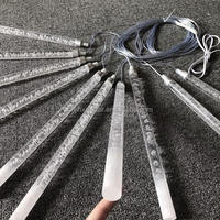 Lustre en acrylique pour accessoires de mariage, 10 têtes, lumineux, givré, pour bar, hôtel, scène, salle de mariage, lumières décoratives
