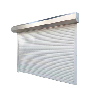 Garanzia di lunga durata metodo di apertura manuale solida porta di sicurezza in acciaio commerciale piccole porte a tapparella manuale per negozio - Product Image 3