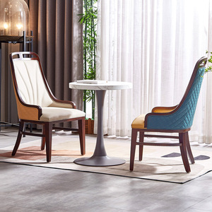 Modern Masif Ahşap Yüksek Sırtlı Elmas Çizgili Dinlenme Koltuğu Restoranlar İç<span class=keywords><strong>in</strong></span> Lüks İnternet Fenomeni Koltuk - Product Image 3