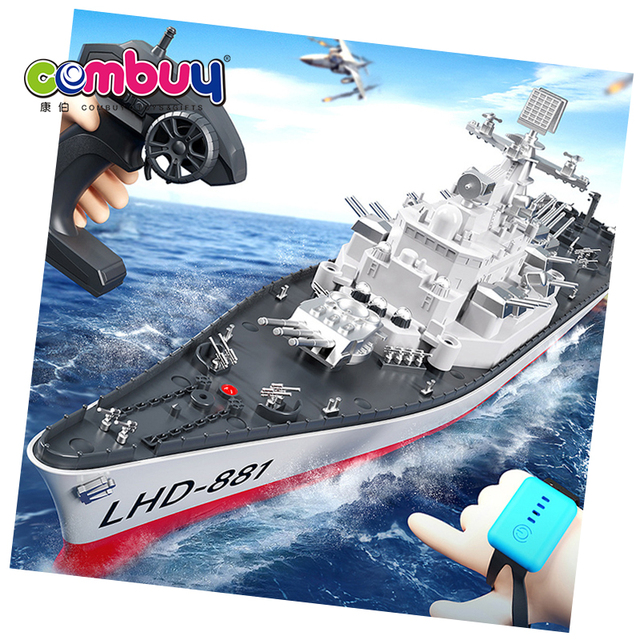 Remote Watch Control Model Ship High Speed 1:390 Scale Toys Rc Electric Racing Boat