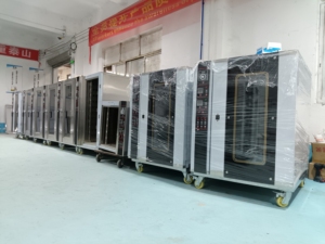 Horno de convección eléctrico completamente automático profesional, 10 bandejas, vaporizador combinado Digital, cocina comercial, uso en Hotel - Product Image 2