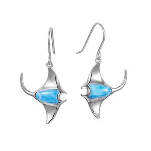 Pendentif Raie Manta en Argent 925 et Or 14 carats, Bijou Vie Marine Tropicale des <span class=keywords><strong>Caraïbes</strong></span> avec Nacre Naturelle (MOP) - Product Image 6