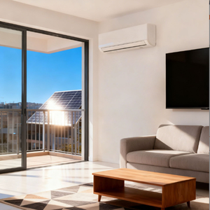 <span class=keywords><strong>Climatiseur</strong></span> solaire autonome 48V DC Inverter Split 9000BTU-24000BTU Réfrigérant R32 Zéro Facture Électrique Usine - Product Image 5