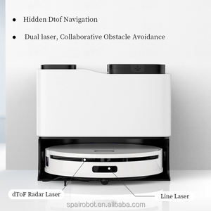 Saugrobot Mit Wischfunktion Cartographie en temps réel Dépoussiéreur automatique Sec Humide Double Usage Robot Vadrouille Aspirateur - Product Image 3