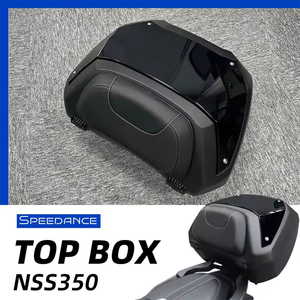 Boîtes de rangement arrière SPD pour <span class=keywords><strong>moto</strong></span> Honda NSS350, coffre arrière de 50 L, grande capacité, verrouillable, en PP, installation sans perçage - Product Image 1