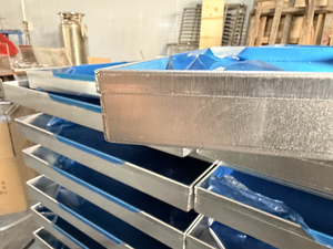 <span class=keywords><strong>Teglia</strong></span> da Forno in <span class=keywords><strong>Alluminio</strong></span> Saldato a Mano con Doppio Bordo, <span class=keywords><strong>Teglia</strong></span> da Forno per Cottura - Product Image 4