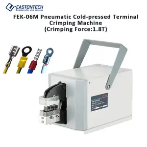 Máquina de prensado de terminales neumáticas, multifuncional, alta calidad, FEK--06M