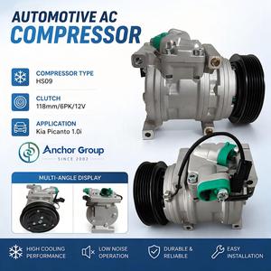 <span class=keywords><strong>Picanto</strong></span> 1.0i 118MM/6PK/12V compressore AC veicolo AC.100.4273 nuovo 12V Auto Auto compressore aria condizionata OE 97701-1Y550 HS09 - Product Image 1