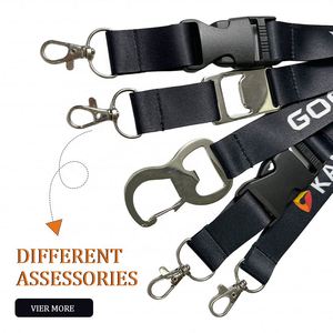 Personalized High Quality Custom Logo <b>Polyester</b> <b>Lanyards</b> With Breakaway Buckle for School and Business Office - Product Image 3