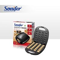 Sonifer SF-6111 vente en gros, plaques de noix à 24 trous, machine à gaufres, mini appareil électrique de fabrication de gâteaux aux noix