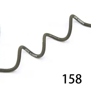 Aangepaste Print Logo Elastische Touw Elastische String Shock Cord Polyester Bungee Cord