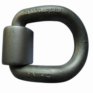 Tianchen D Type Pull Ring D3006 47000lbs Carbon Steel Trailer Hook Tie Downs - Product Image 4