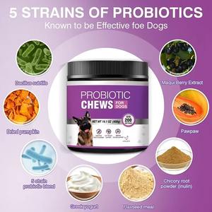 Golosinas Masticables Probióticas <span class=keywords><strong>para</strong></span> la Salud Intestinal de <span class=keywords><strong>Perros</strong></span> OEM/ODM con Aceite de Pescado, Sin Granos Naturales, Aprobadas por Veterinarios, Salud Digestiva <span class=keywords><strong>para</strong></span> <span class=keywords><strong>Perros</strong></span> y Gatos - Product Image 5