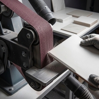 600 #   Bande abrasive diamantée en résine Grit Square, dureté moyenne, pour le meulage des métaux