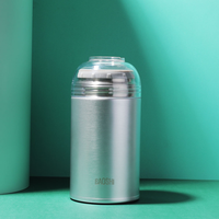 Conteneur pour chauffe-aliments en acier inoxydable à double paroi Flacon à vide isolé Pot alimentaire